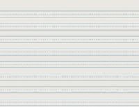 School Smart Skip-A-Line Ruled Writing Paper, 1/2 Inch Ruled Long Way, 11 x 8-1/2 Inches, Pack of 500
