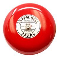 Fire Alarm Bell, 24 Vdc, 6"