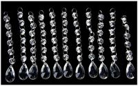 New Style 30PCS Acrylic Crystal Beads Garland Chandelier Hanging Wedding Party Celebration Decor ... (Style 1)