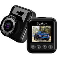 Byakov Dash Cam, FHD Car Driving Recorder Camera with 170° Wide Angle,1.5 inch Screen, Motion Detection, G-Sensor, Loop Recording, Night Vision
