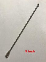 ALL STYLES OF MEDIUM ANTENNAS MAST RADIO AM/FM for AUDI TT TTS RS QUATTRO Convertible Coupe 2001 2002 2003 2004 2005 2006 2007 2008 2009 2010 2011 2012 2013 2014 2015 (9 inch, SILVER STAINLESS STEEL)