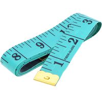 60 Inch 150 cm Soft Tailor Tape Measure for Cloth Sewing Waist Bra Head Circumference Tailor Double Sided Cloth Ruler (Green)