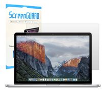 TOP CASE - Ultra-Clear High Definition (HD) LCD Screen Guard Compatible with Apple Old Generation MacBook Pro 13" with Retina Display (Release 2012-2015) Model: A1425 / A1502 - Glossy Clear