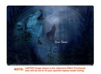 decalrus - Protective Decal for The Lenovo Yoga 730 15 (15.6" Screen) Laptop with Customized Name LEyoga730_15-Name1