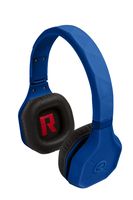 Bluetooth Headphones, Rhinos by Outdoor Tech, Rugged Wireless Waterproof Over-Ear Earphone with Built-in Mic - Midnight Blue