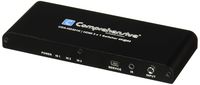 Comprehensive HDMI 3x1 Switcher Video/Audio Switch 3 Ports, Black (CSW-HD301K)