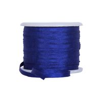 Threadart 100% Pure Silk Ribbon - 2mm Sapphire Blue - No. 701-3 Sizes - 50 Colors