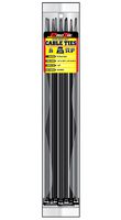 Pro Tie B24EHD25 24.9-Inch Extra Heavy Duty Standard Cable Tie, UV Black Nylon, 25-Pack