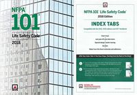 NFPA 101 2018: Life Safety Code Paperback (Softbound) with Index Tabs 2018 Editions Set