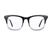 Boca Blu Blue Light Blocking Reading Glasses | UV Light Filtering Anti Glare High Optical Quality Glasses for Men/Women (+2.0, Helios Shiny Black)