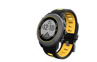 SoonCat GPS Watch for Men, Running Smart Watch All Black Military Men's Outdoor Sports Watch (Yellow)