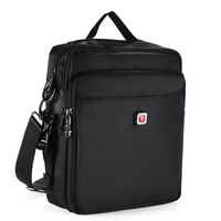 Soperwillton Vintage Multifunction Shoulder Bag Business Messenger Bag Ipad Bag Work Field Bag