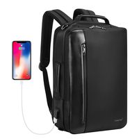 Fintie Convertible Backpack, Flight Approved Carry-On Luggage Shoulder Briefcase Messenger Bag Water Resistant Rucksack with USB Port for Travel Business College Outdoor fits 15.6 inch Laptop