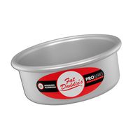 Fat Daddio's PRD-52 Round Cake Pan, 5 x 2 Inch, Silver