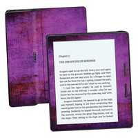 MightySkins Skin Compatible with Amazon Kindle Oasis 6" (8th Gen) - Purple Sky | Protective, Durable, and Unique Vinyl Decal wrap Cover | Easy to Apply, Remove, and Change Styles | Made in The USA
