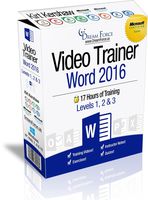 Word 2016 Training Videos - 17 Hours of Word 2016 training by Microsoft Office: Specialist, Expert and Master, and Microsoft Certified Trainer (MCT), Kirt Kershaw