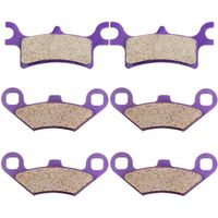 ECCPP FA159 Replacement Brake Pads Kits Fit for 2002-2006 Polaris Magnum,2007-2008 2010-2011 Polaris Scrambler,2002-2008 Polaris Sportsman,2005-2011 Polaris Trail Boss