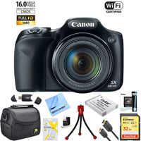 Canon PowerShot SX530 HS 16.0 MP 50x Opt Zoom 1080p Full HD Digital Camera Black