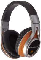 Cyberdrive High-Resolution Over-The-Ear Wired Stereo Headphones Wood (402WI)