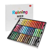 Soft Oil Pastels Set of 48 Assorted Colors Non Toxic for Artist and Professionals