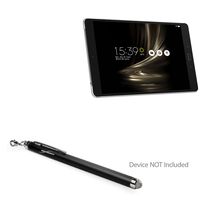 ASUS ZenPad 3S 10 Stylus Pen, BoxWave [EverTouch Capacitive Stylus] Fiber Tip Capacitive Stylus Pen for ASUS ZenPad 3S 10 - Jet Black