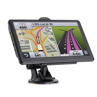 Car GPS Navigation, 7-inch High-Definition Display 256MB-8GB Real Voice Broadcast Route Top oading US map (Lifetime Map Free Update)