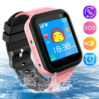 Kids Smartwatch Phone, Waterproof Kids Tracker Watch Camera Call Phone Smart Watch for Kids 3-14 Best Gift for Girls Boys (Pink)