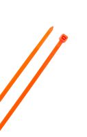 SecuriTie CTEZ6-40100NG EZ-Off Cable Ties, 6 Inch., 40 Lbs. Tensile Strength, Wire & Cord Management / Industrial / Household Use, Nylon Zip Tie, 100 Pk, Orange