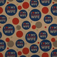 GRAPHICS & MORE I Love My Russian Wife Premium Kraft Gift Wrap Wrapping Paper Roll