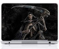 Meffort Inc 17 17.3 Inch Laptop Notebook Skin Sticker Cover Art Decal (Included 2 Wrist pad) - Skeleton Lord