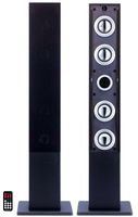 Craig Tower Speaker System with FM Radio and USB/SD Slot, Black (CHT909n ) (Discontinued by Manufacturer)