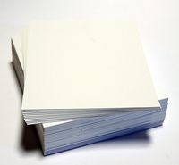 topseller100, Pack of 50 sheets 16x20 UNCUT mat matboard WHITE Color