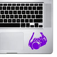 StickAny Palm Series DSLR Hanging Camera Sticker for MacBook Pro, Chromebook, and Laptops (Purple)