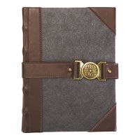 DaySpring Notebook Journal - Grey Felt with Closure - 83630