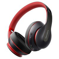 Anker Soundcore Life Q10 Wireless Bluetooth Headphones, Over Ear and Foldable, Hi-Res Certified Sound, 60-Hour Playtime and Fast USB-C Charging, Deep Bass, Aux Input. Not for iPhone 11