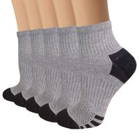 Copper Compression Running Socks for Men & Women-5/10 Pairs-Fit for Athletic,Travel& Medical（13,L/XL)