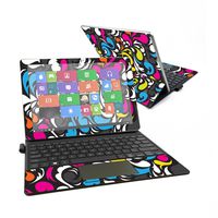 Mightyskins Skin Compatible with Samsung Galaxy Book 12" - Swirly | Protective, Durable, and Unique Vinyl Decal Wrap Cover | Easy to Apply, Remove, and Change Styles | Made in The USA