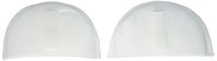 Dritz 53073-9 Shoulder Pads, Covered Set-in, 3/8-Inch, White
