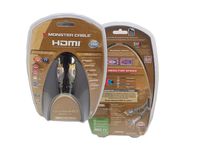 Monster 24K Ultra Gold HDMI Cable 9FT for Smart TV X-Box PS4/3 Nintendo Swtich WII Fire Netflix LG Sony Samsung DexPad Station (Retail Packing)