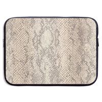 CUW BBCUW Nude Snake Skin Waterproof Neoprene Laptop Sleeve Case Bag Coloful Notebook Computer Cover Pocket Tablet Carry Bag for Men Women