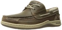 Margaritaville Men's Anchor Lace Boat Shoe, Brown, 10 M US