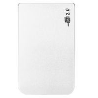 SimplylinUSB3.0 1TB External Hard Drives Portable Desktop Mobile Hard Disk Case (White)