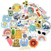 Cool Sticker 35 Pack Vinyl Sticker Funny Stickers Cute,Waterproof,Aesthetic,Trendy Stickers for Office Laptops, Computers, Hydro Flasks Skateboard Luggage Decal Graffiti Patches