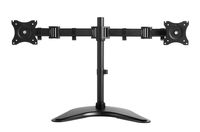 Rosewill Dual Monitor Desk Stand, Foldable arm, Support Two Screens 13" ~ 27" LCD/LED Display, VESA 75/100, Tilt ±15°, Swivel 30°, Rotate 360°, Max. Load: 17.64lb. (RMS-DDM06)