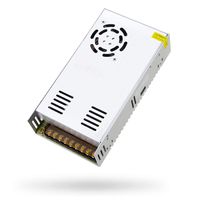 SHNITPWR 5V DC Power Supply Adapter 60A 300W AC to DC Converter Transformer 5 Volt 60 Amp LED Driver 110V / 220V AC Input for WS2812B WS2811 WS2813 SK6812 LED Lighting Project CCTV System Radio