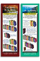 eThought S-BB-A007-25-2.75x8.25 Bible Verse Cards, by - Los Libros de la Biblia (Books of The Bible in Spanish) - Pack of 25 Bookmark Size Cards