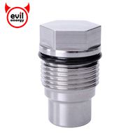 EVIL ENERGY Diesel Fuel Rail Plug Valve For 07.5-12 Dodge 6.7L Cummins & 04.5-10 GM 6.6L Duramax