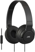 JVC HASR185BE - Black - Foldable Headphones with Microphone