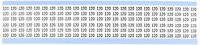 Brady TWM-120-PK Low-Profile Glossy Vinyl-Coated Polyester (B-702), Black on White, Solid Numbers Wire Marker Card (25 Cards)