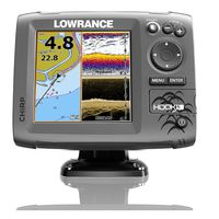 Lowrance 000-12656-002 Navico Hook 5 with Card & Cover Mid/High Down Scan